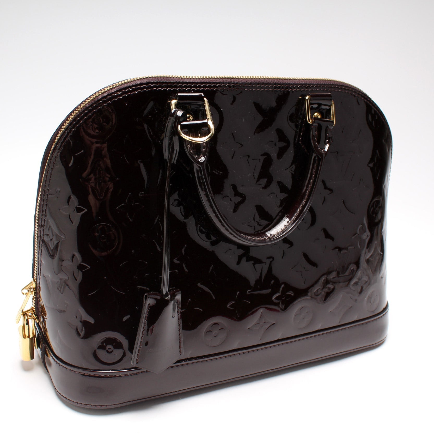 Louis Vuitton Alma PM Vernis Handbag Vernis 2