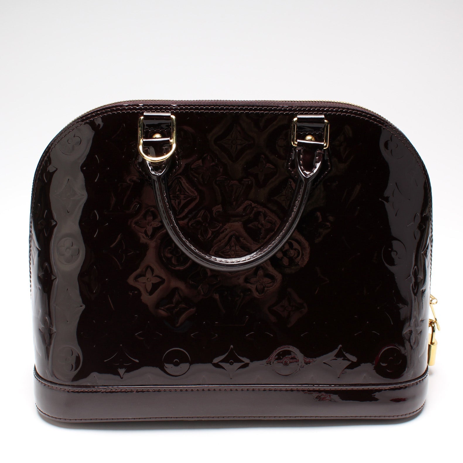 Louis Vuitton Alma PM Vernis Handbag Vernis 2