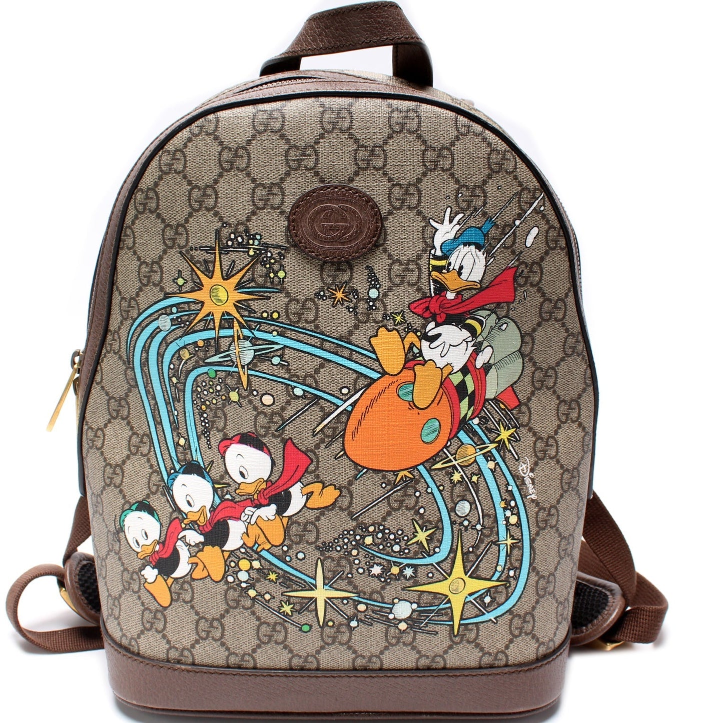 Gucci Disney X Donald Duck GG Supreme Small Backpack