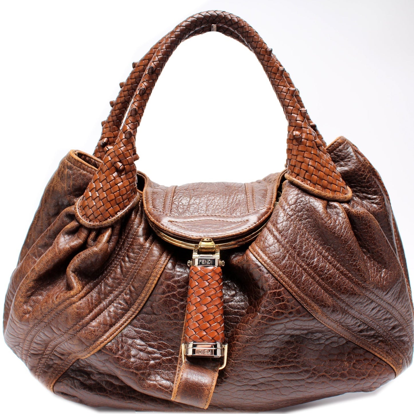 Fendi 8Br511 Spy Bag Leather Travel Bag Bag Leather 2