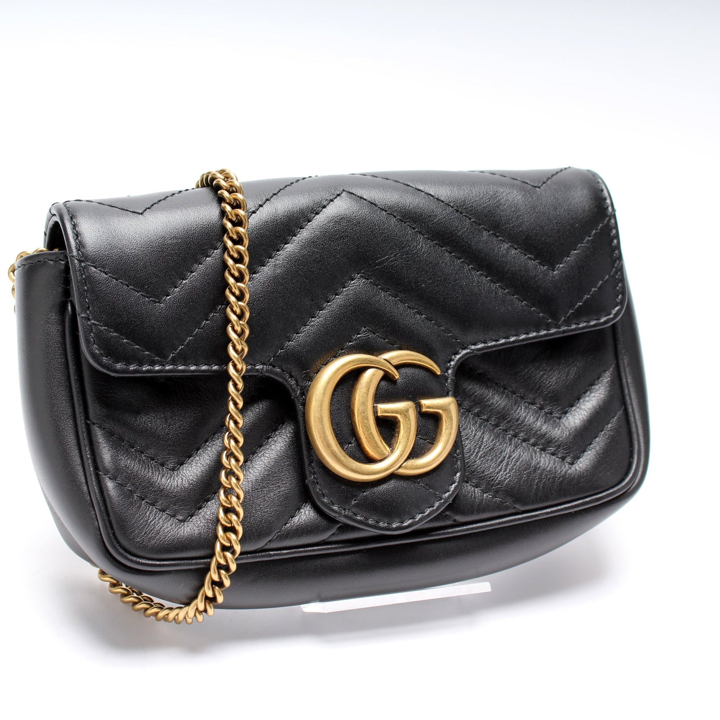Gucci Marmont Super Mini Flap Travel Bag Flap 5