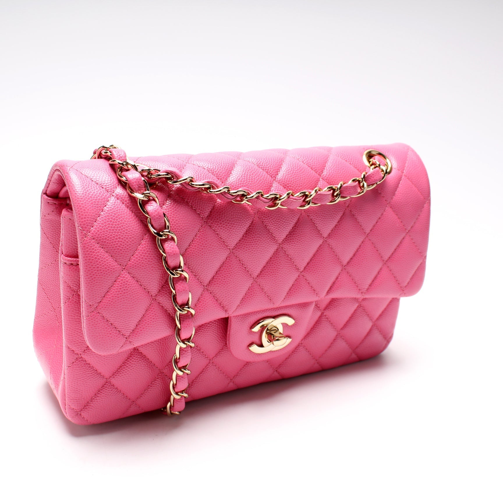 Chanel Classic Flap Caviar 30M Small Handbag