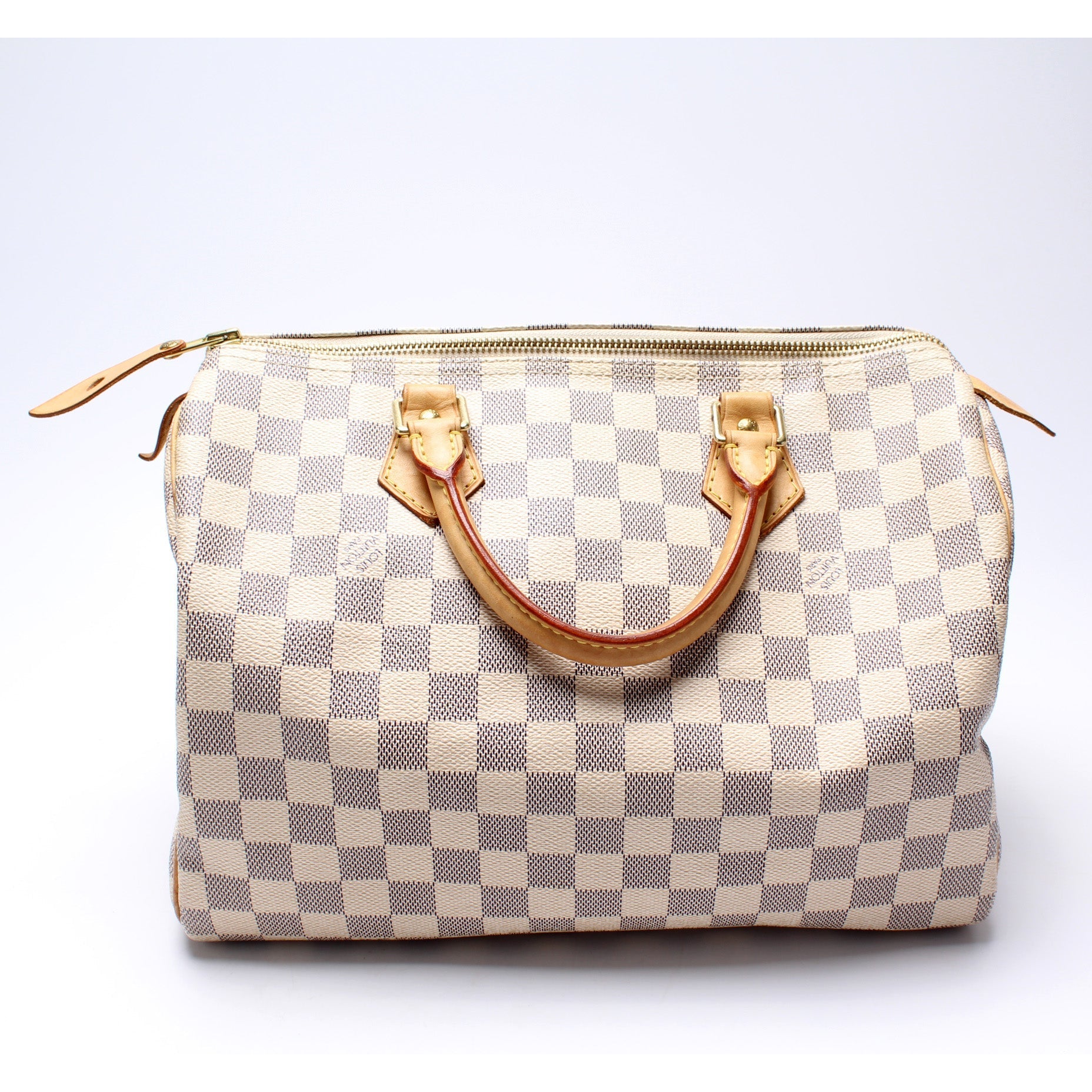 Louis Vuitton Speedy 30 Azur Damier Handbag Azur 20