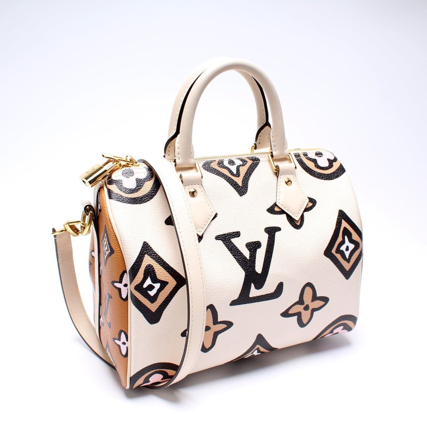 Louis Vuitton Speedy 25 Bandouliere Wild at Heart Handbag