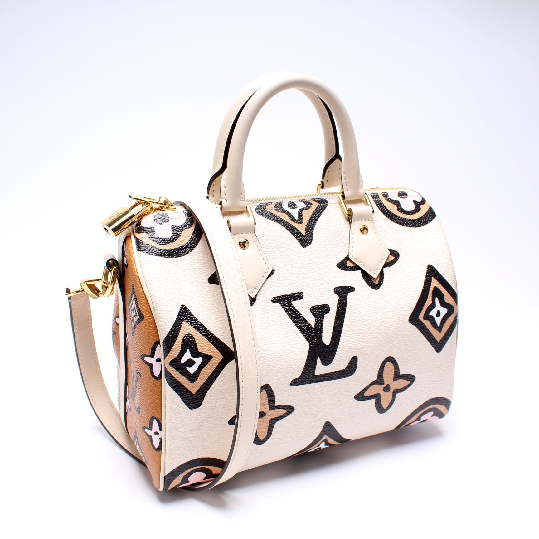 Louis Vuitton Speedy 25 Bandouliere Wild at Heart Handbag