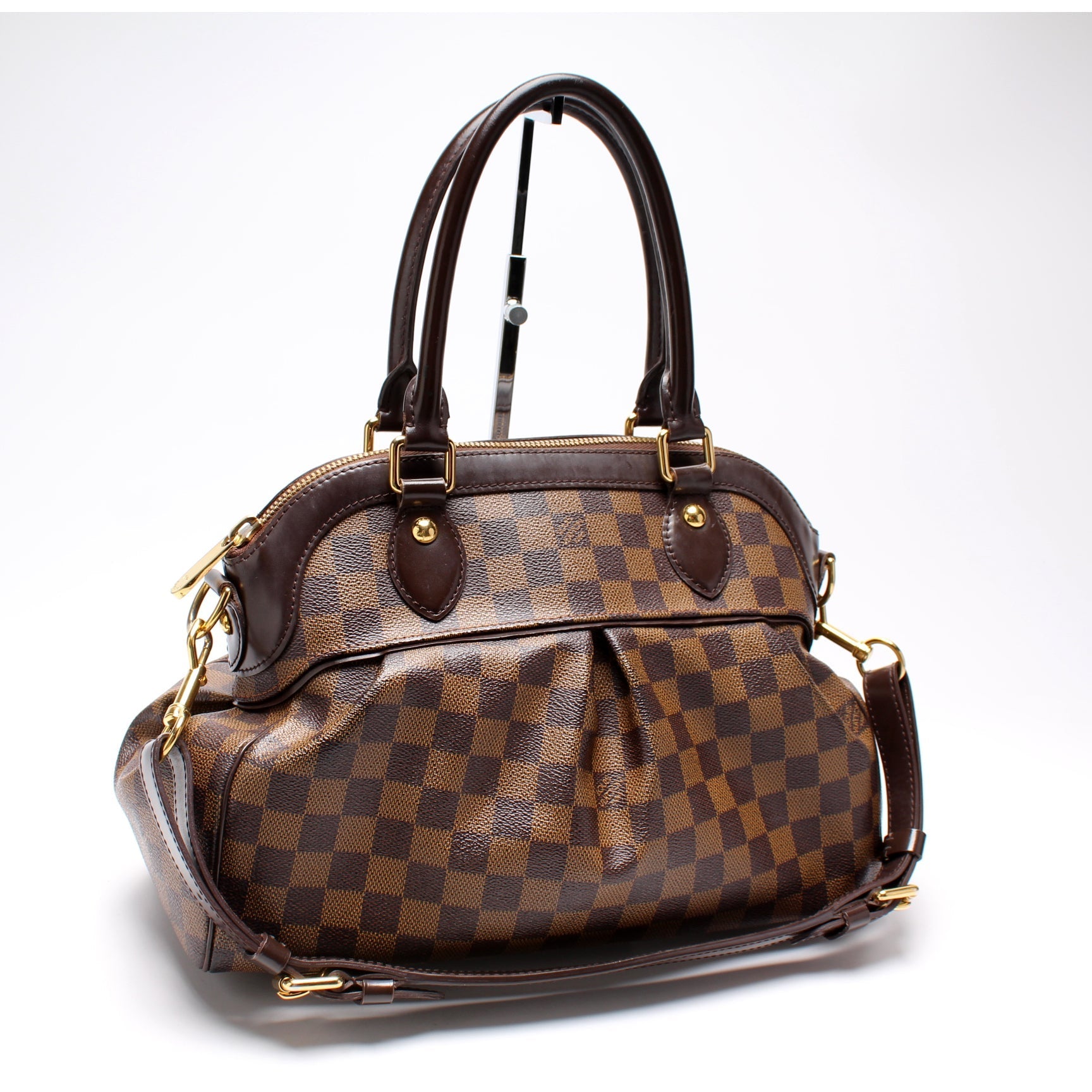 Louis Vuitton Trevi Ebene PM Damier Handbag Ebene 3