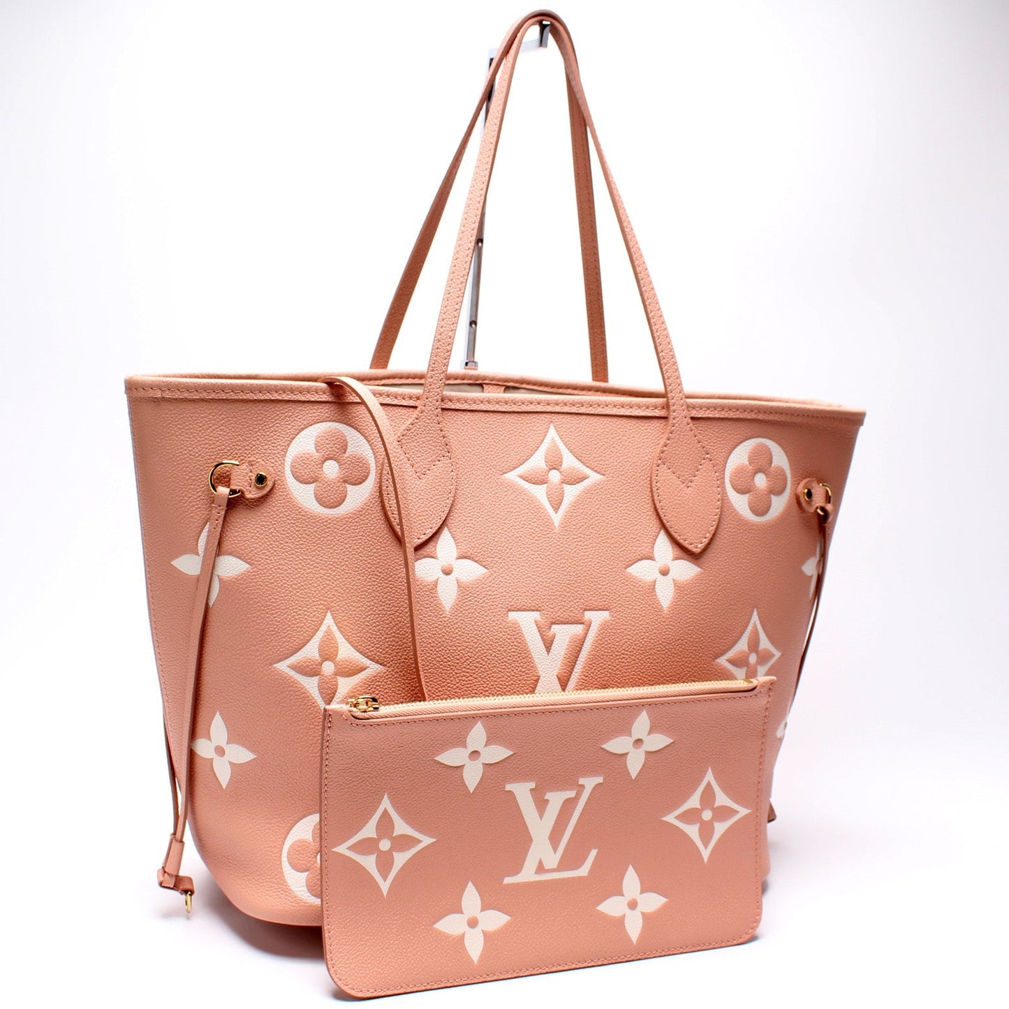 Louis Vuitton Neverfull w MM Bicolor Empreinte Wallet Case