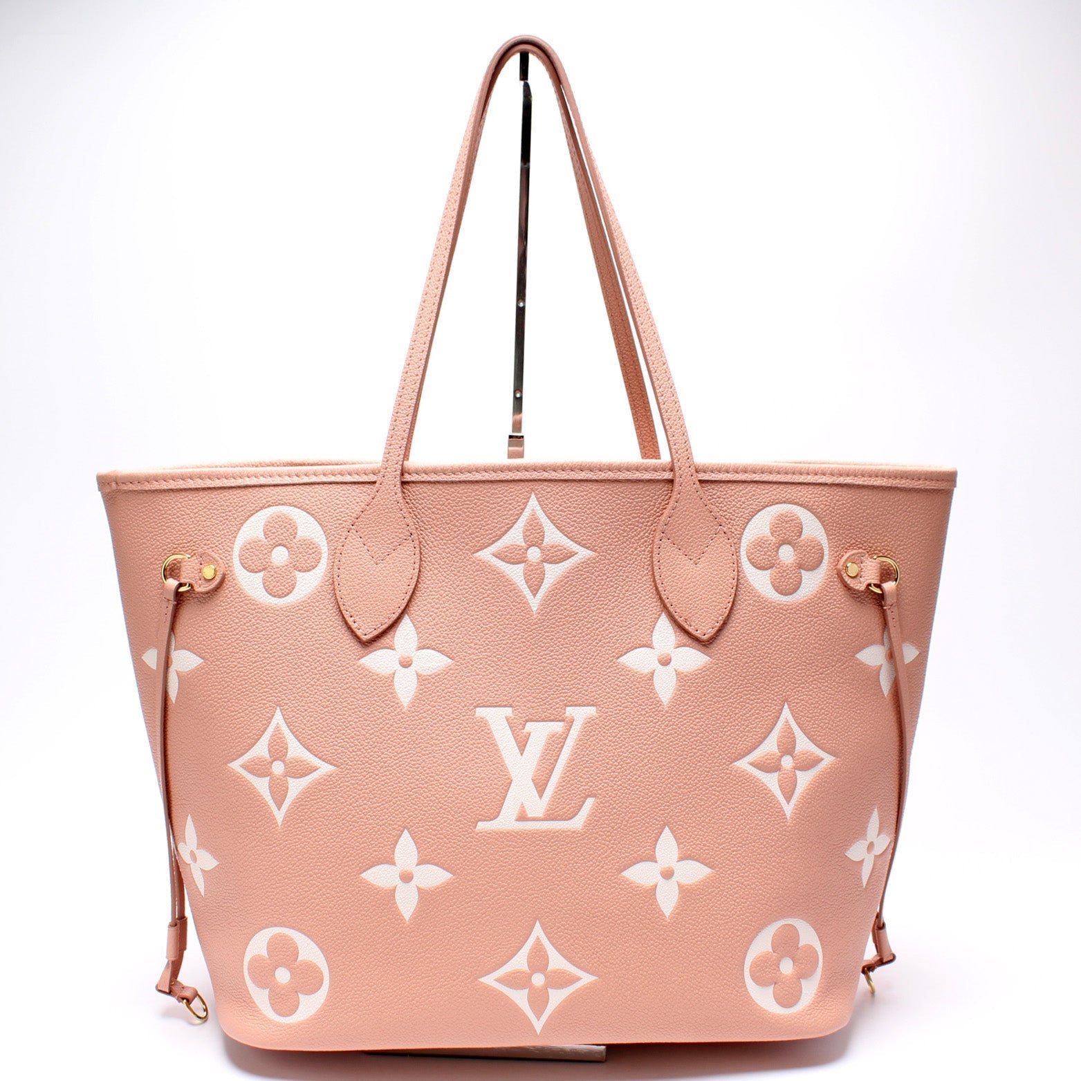 Louis Vuitton Neverfull w MM Bicolor Empreinte Wallet Case