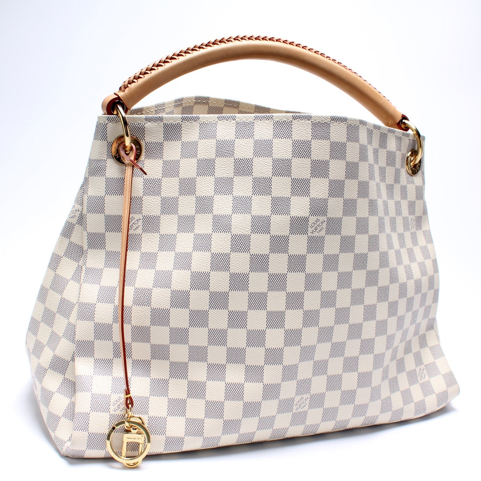 Louis Vuitton Artsy MM Azur Damier Handbag Azur 5