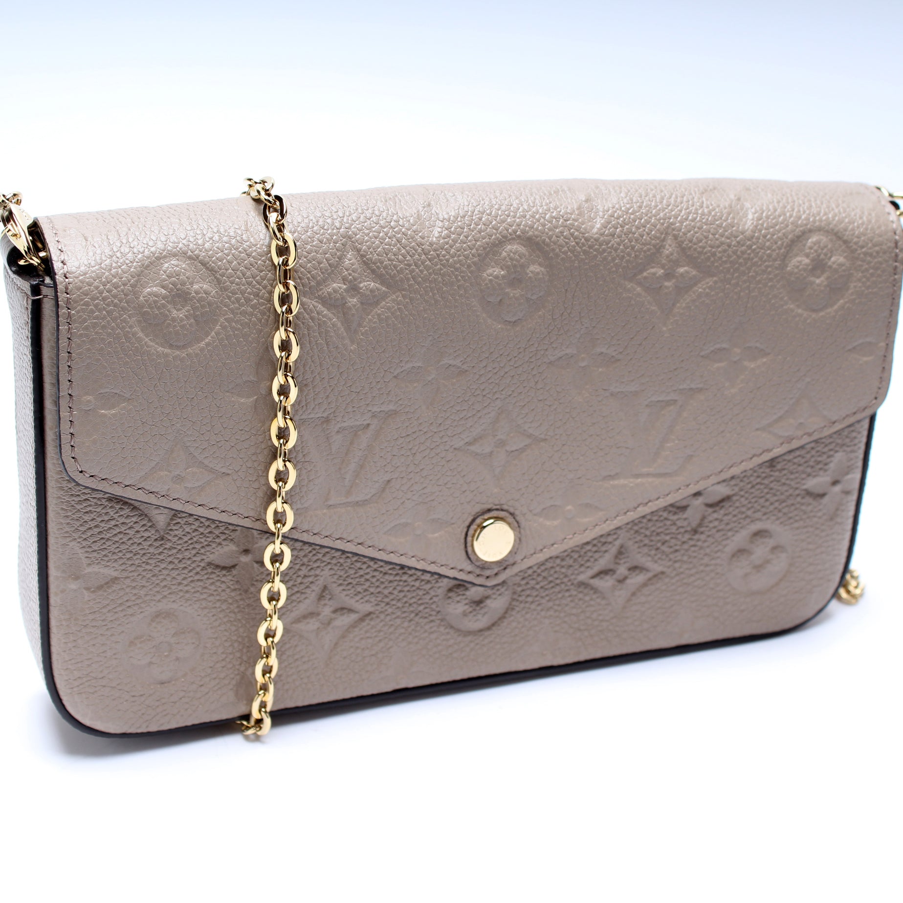 Louis Vuitton Pochette Felicie Empreinte Clutch Bag Empreinte 44