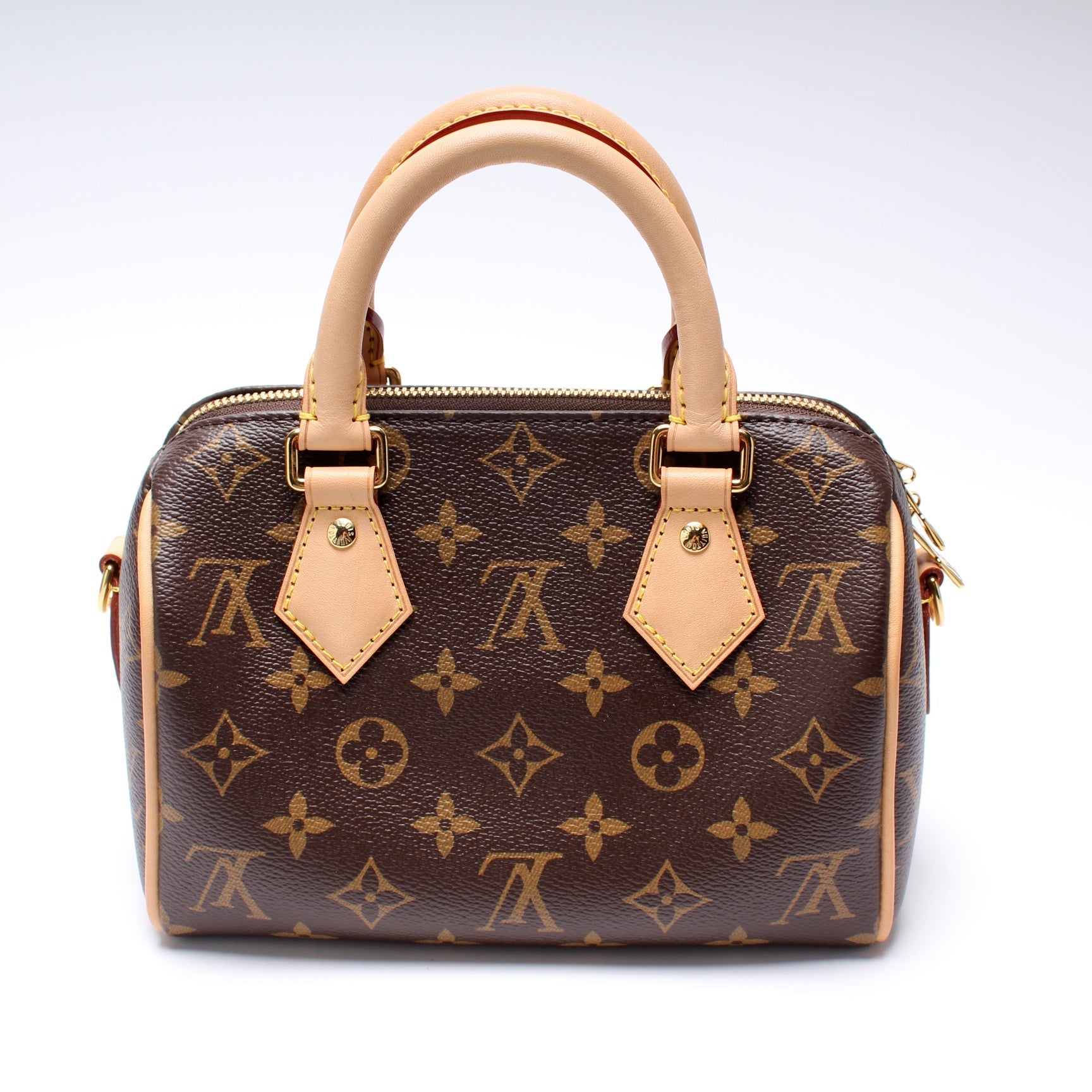 Louis Vuitton Speedy 20 Bandouliere w o Monogram Handbag Monogram 2