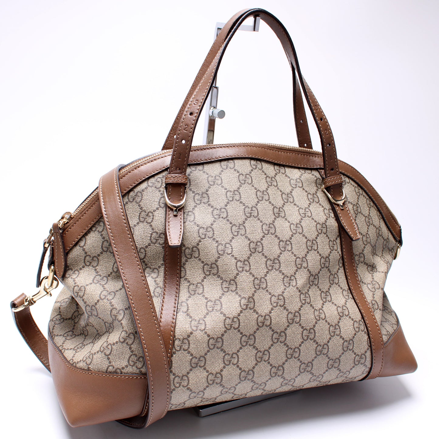 Gucci GG Supreme Nice Dome Medium Travel Bag