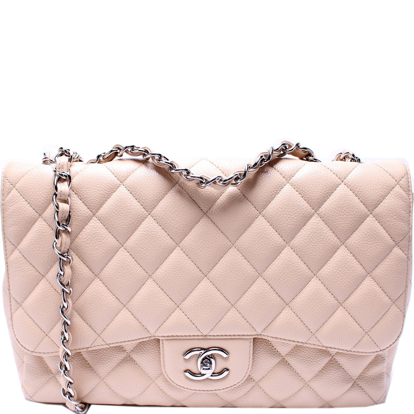 Chanel Classic Flap Jumbo Caviar 13M Handbag