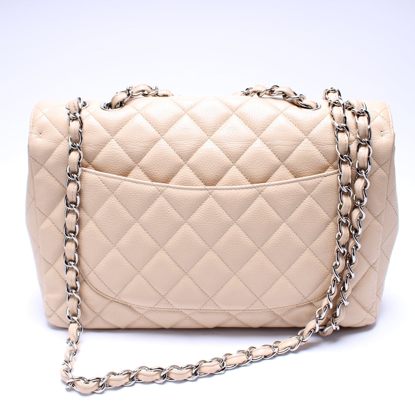 Chanel Classic Flap Jumbo Caviar 13M Handbag