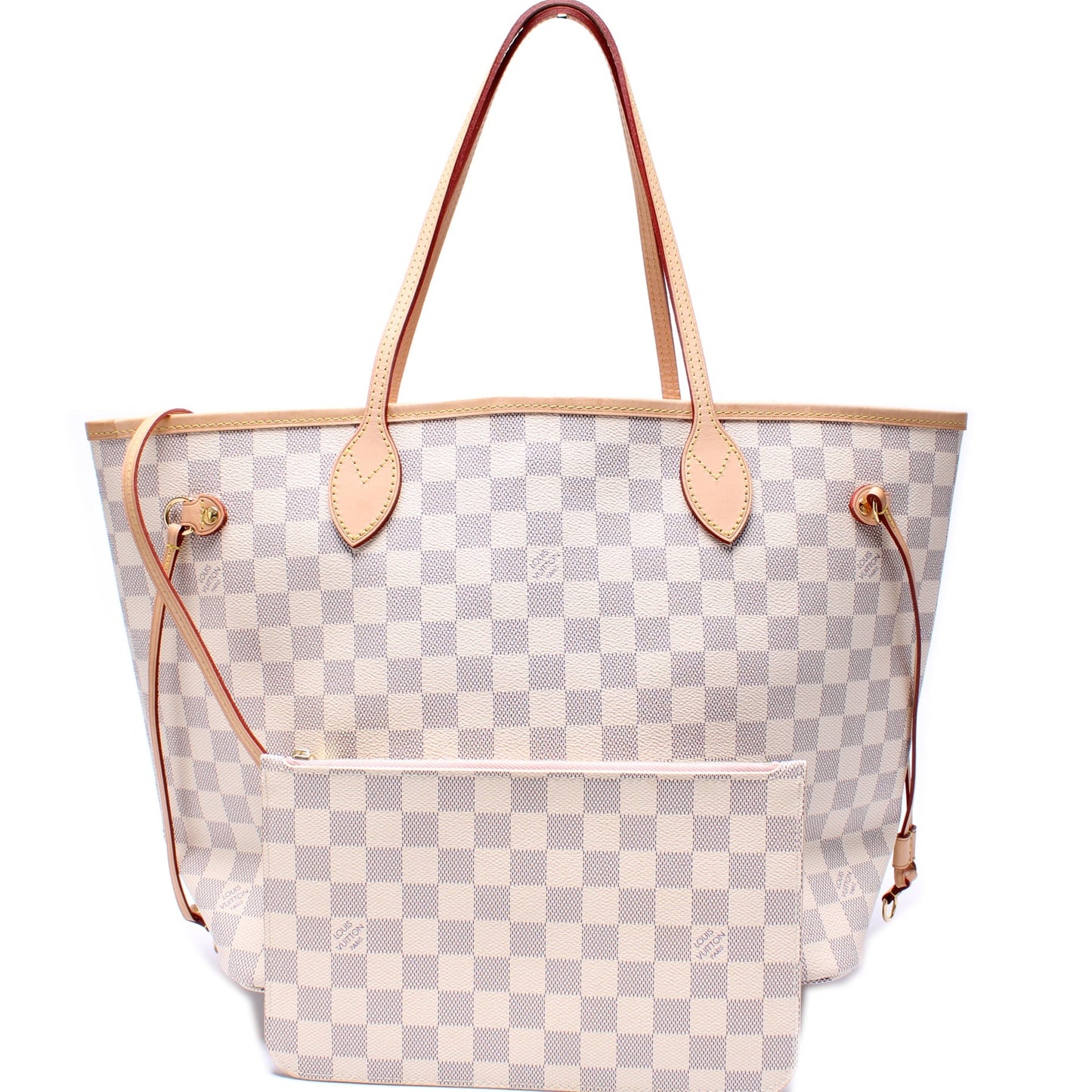 Louis Vuitton Neverfull w MM Damer Azur Wallet Case