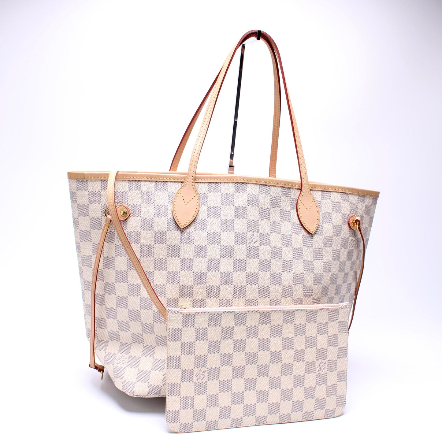 Louis Vuitton Neverfull w MM Damer Azur Wallet Case