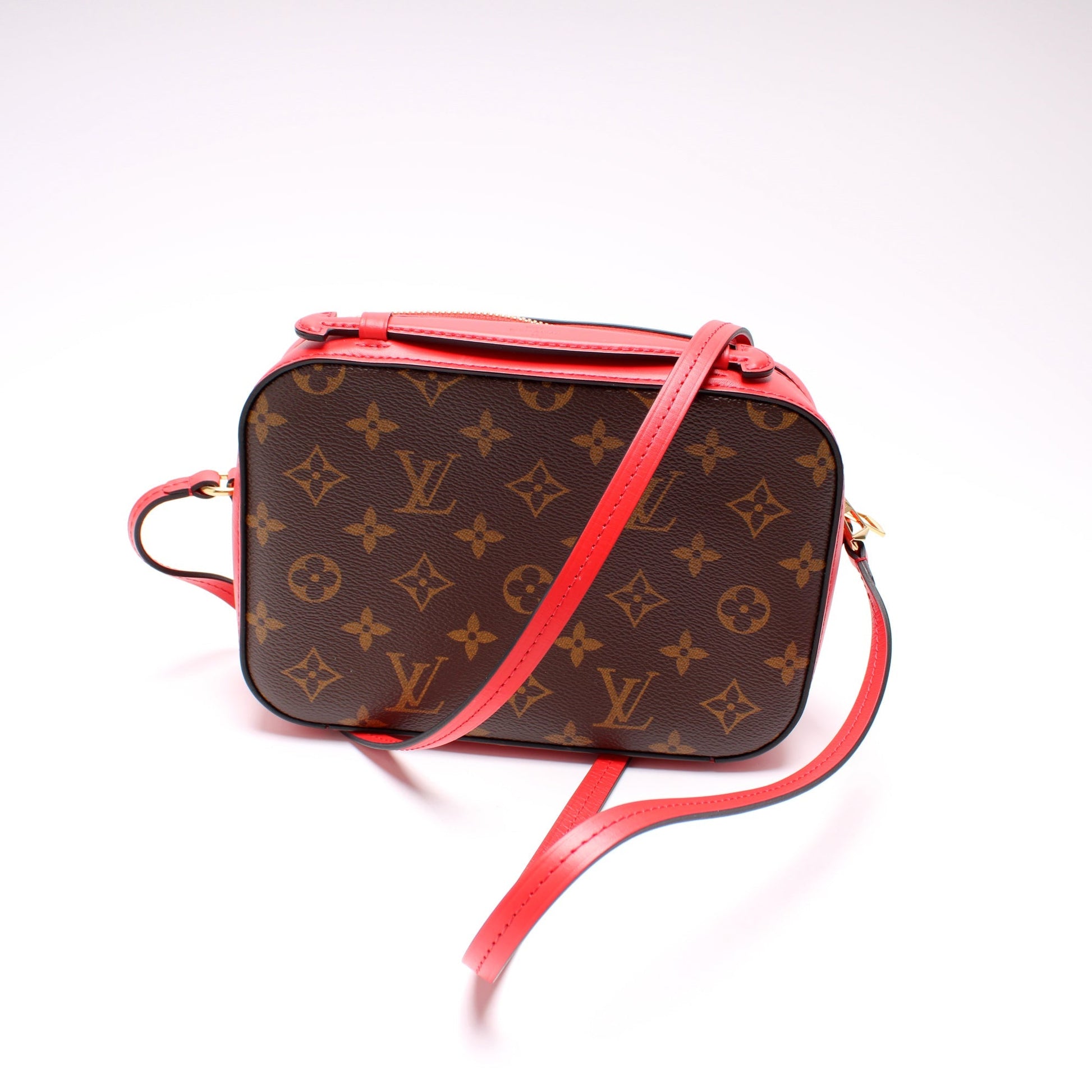 Louis Vuitton Saintonge Monogram Handbag Monogram 3
