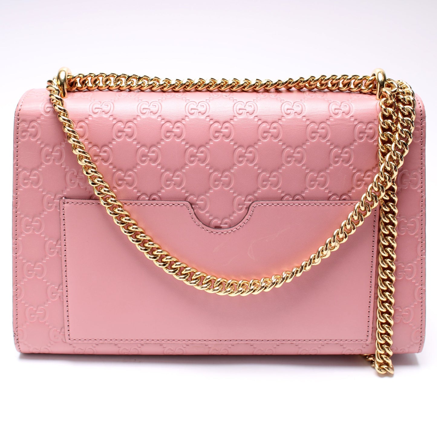 Gucci Padlock GG Leather Medium Travel Bag