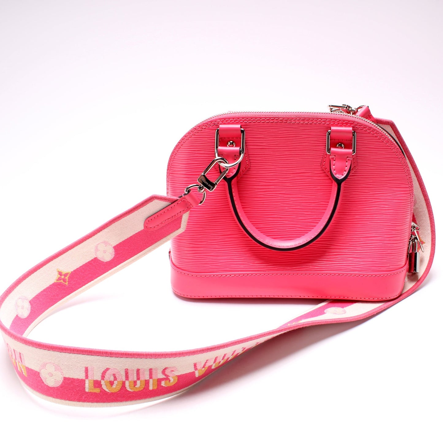 Louis Vuitton Alma BB w Epi Handbag
