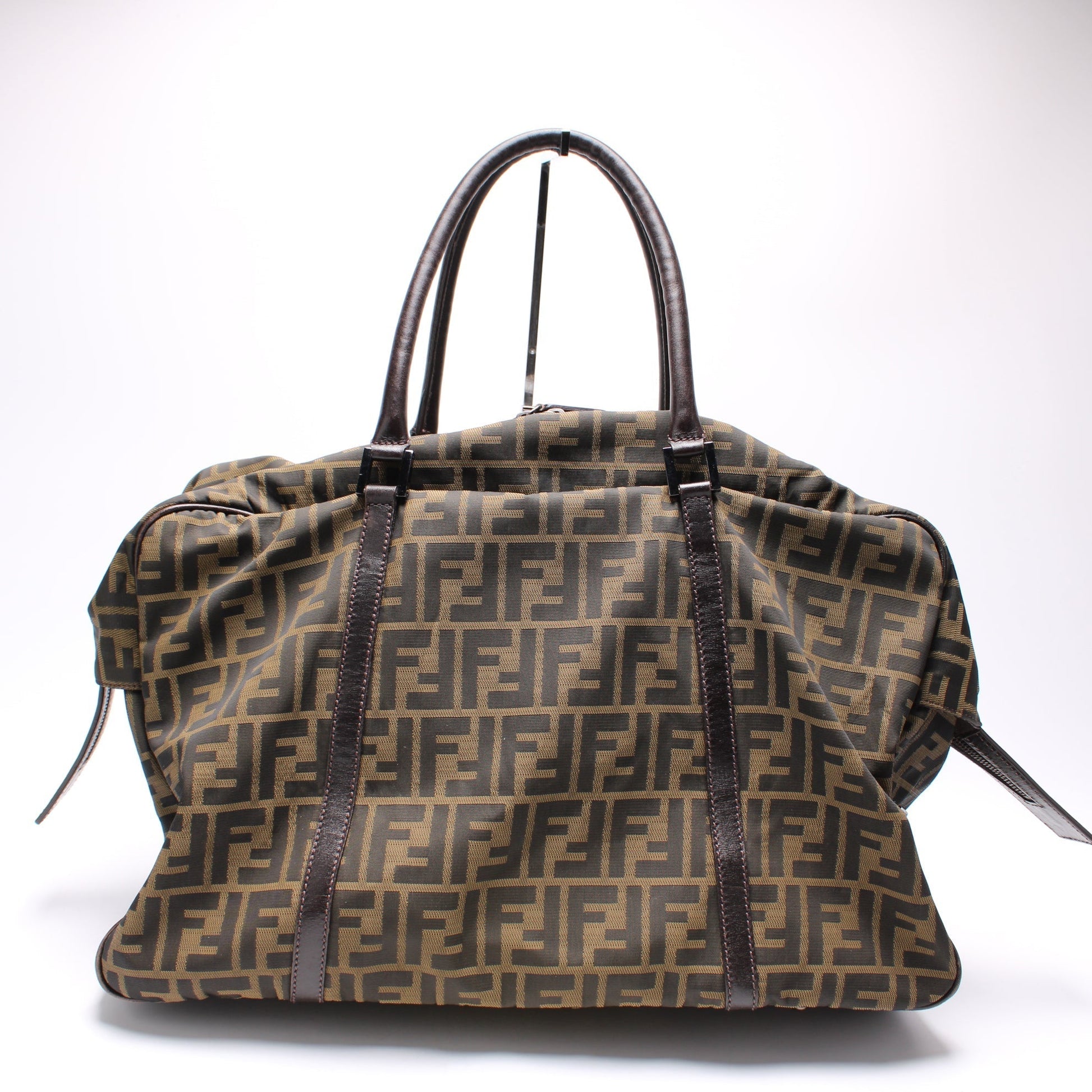 Fendi 7Vs002 Zucca Duffle Bag Travel Bag