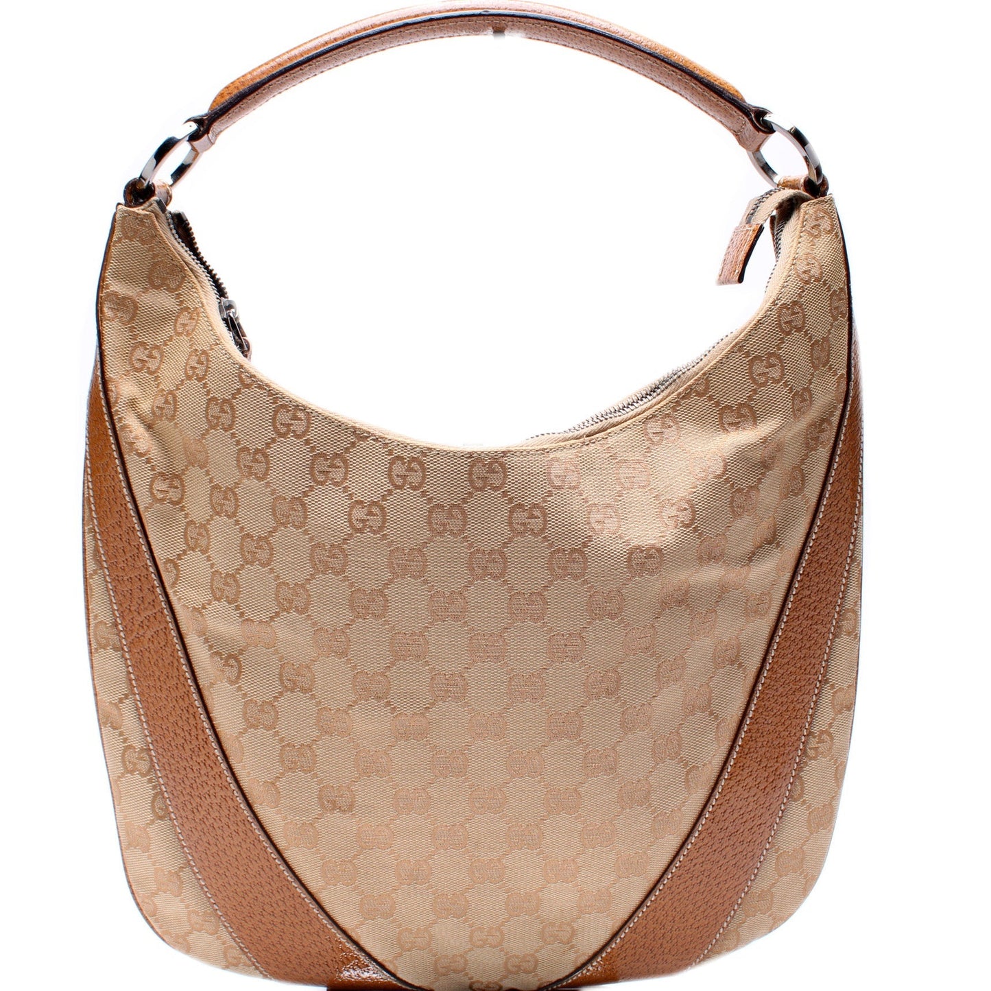 Gucci GG Canvas Shoulder Bag Hobo Bag