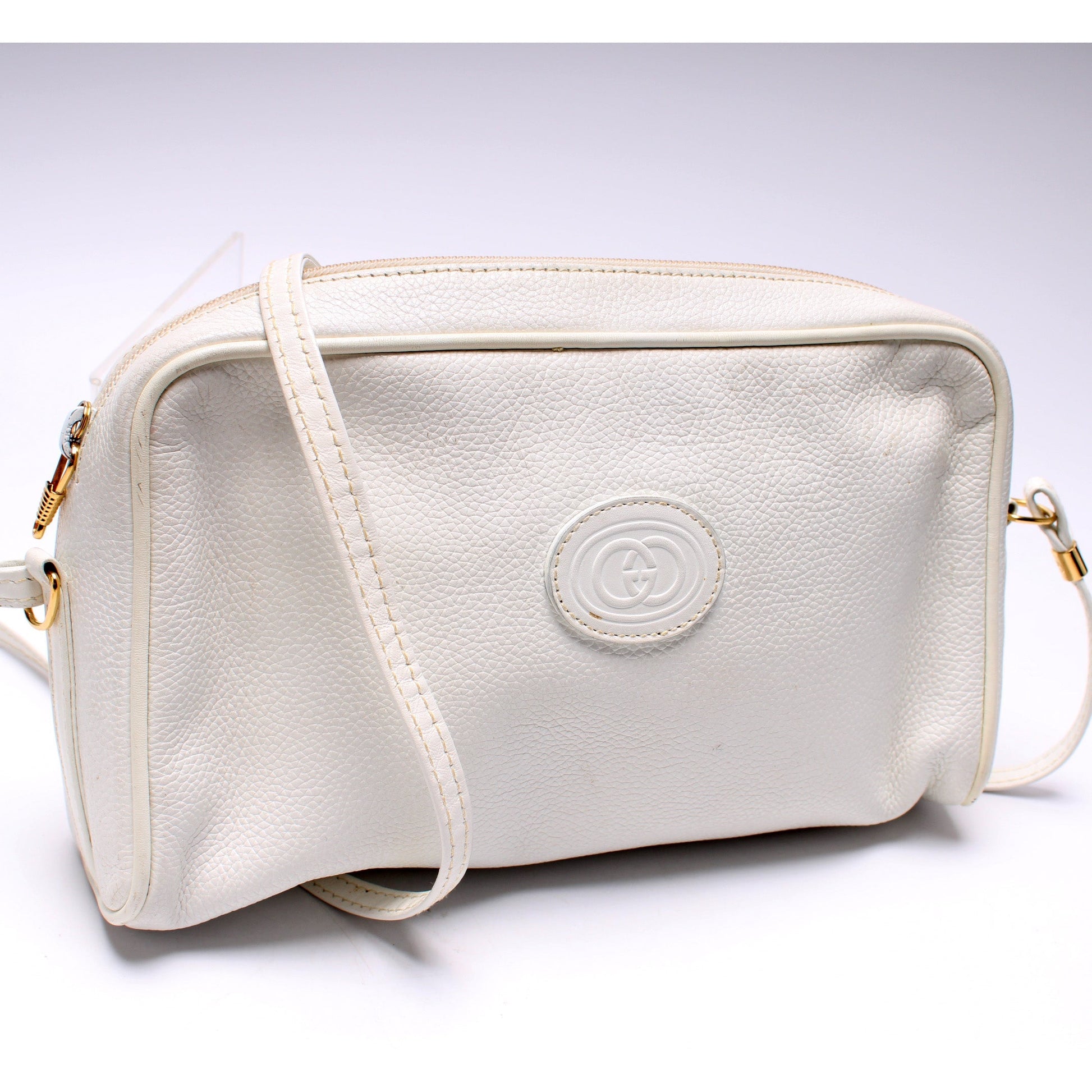 Gucci 007 Leather Shoulder Bag