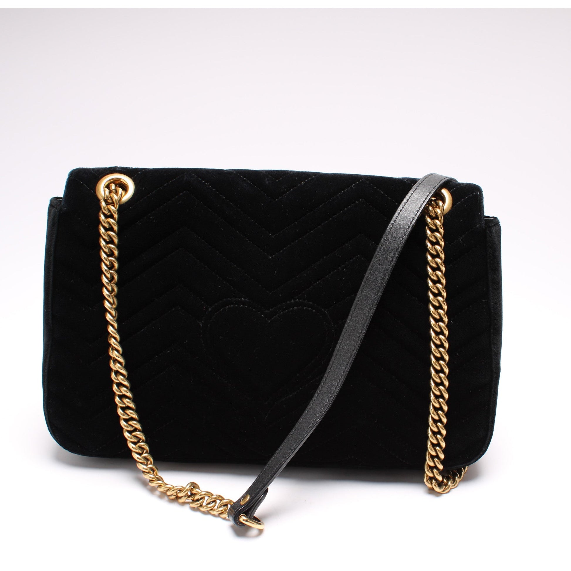 Gucci Marmont Velvet Loved Medium Shoulder Bag Medium 1