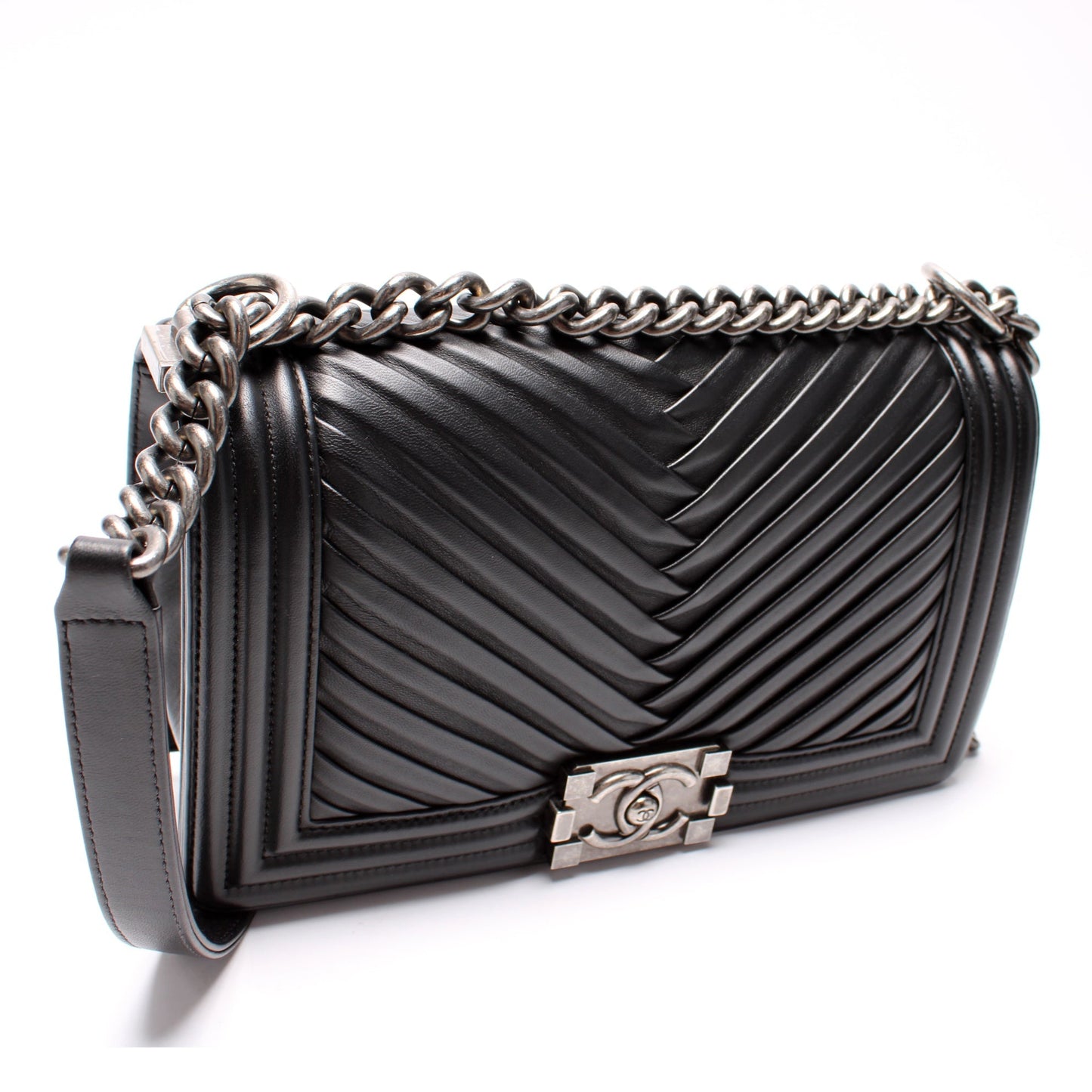 Chanel Boy Flap New Lambskin 23M Handbag