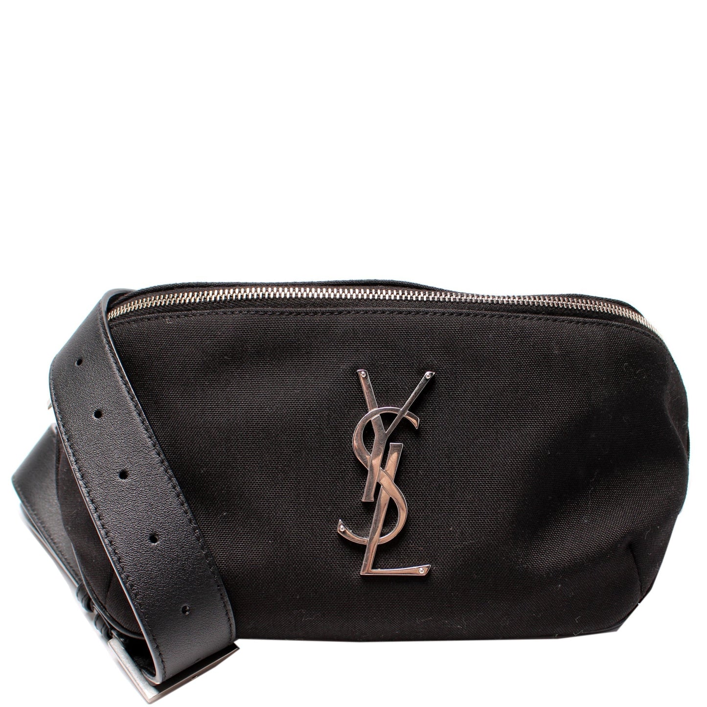 YSL Saint Laurent Cassandre Classic Belt Bag Canvas