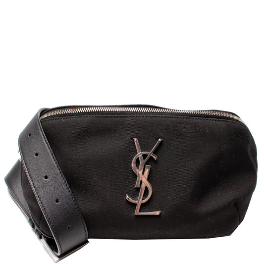 YSL Saint Laurent Cassandre Classic Belt Bag Canvas