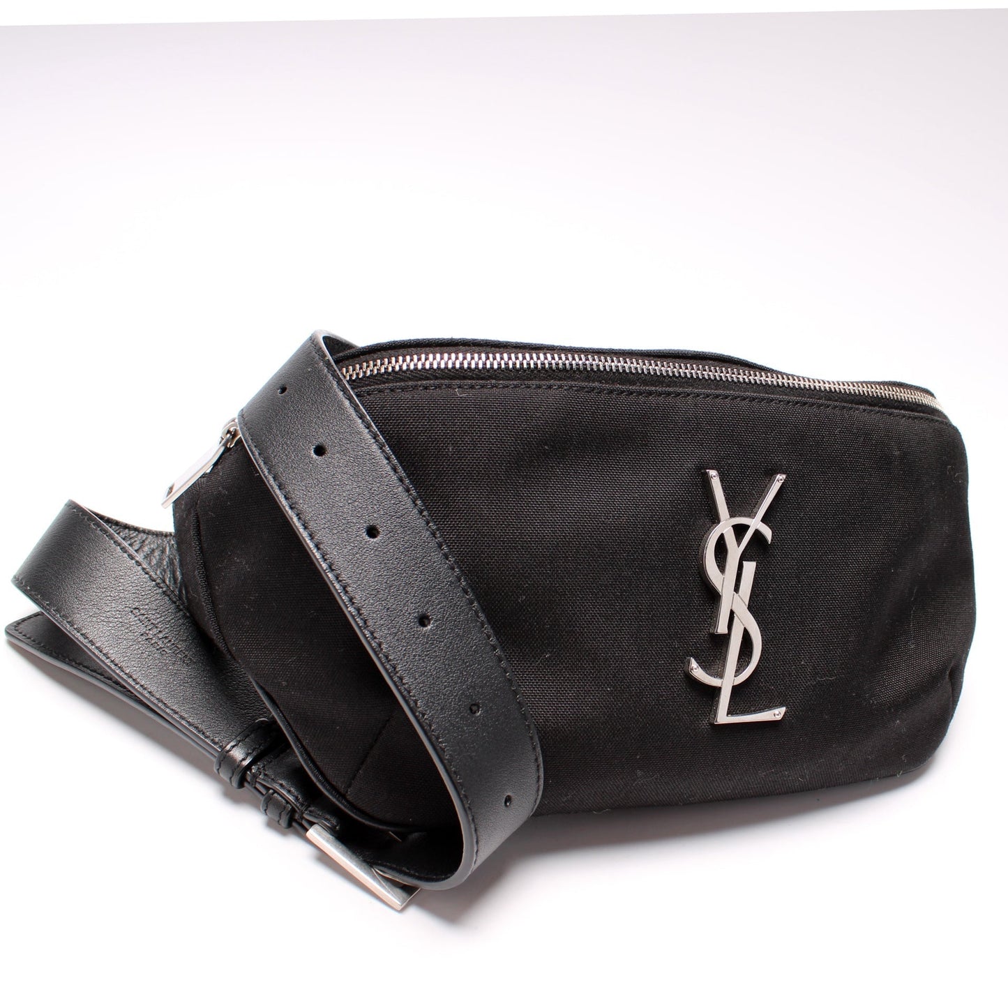 YSL Saint Laurent Cassandre Classic Belt Bag Canvas