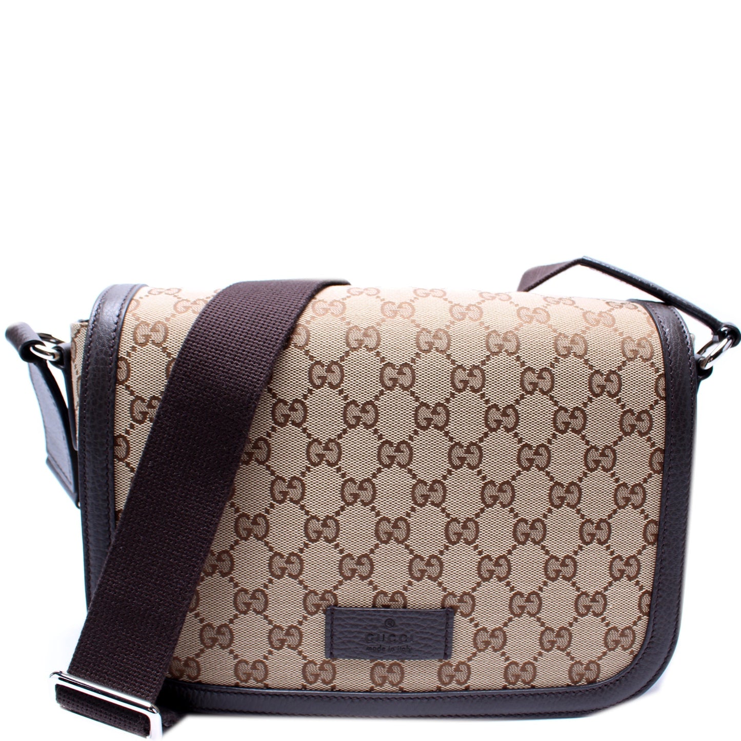Gucci GG Messenger Canvas Travel Bag Messenger 11