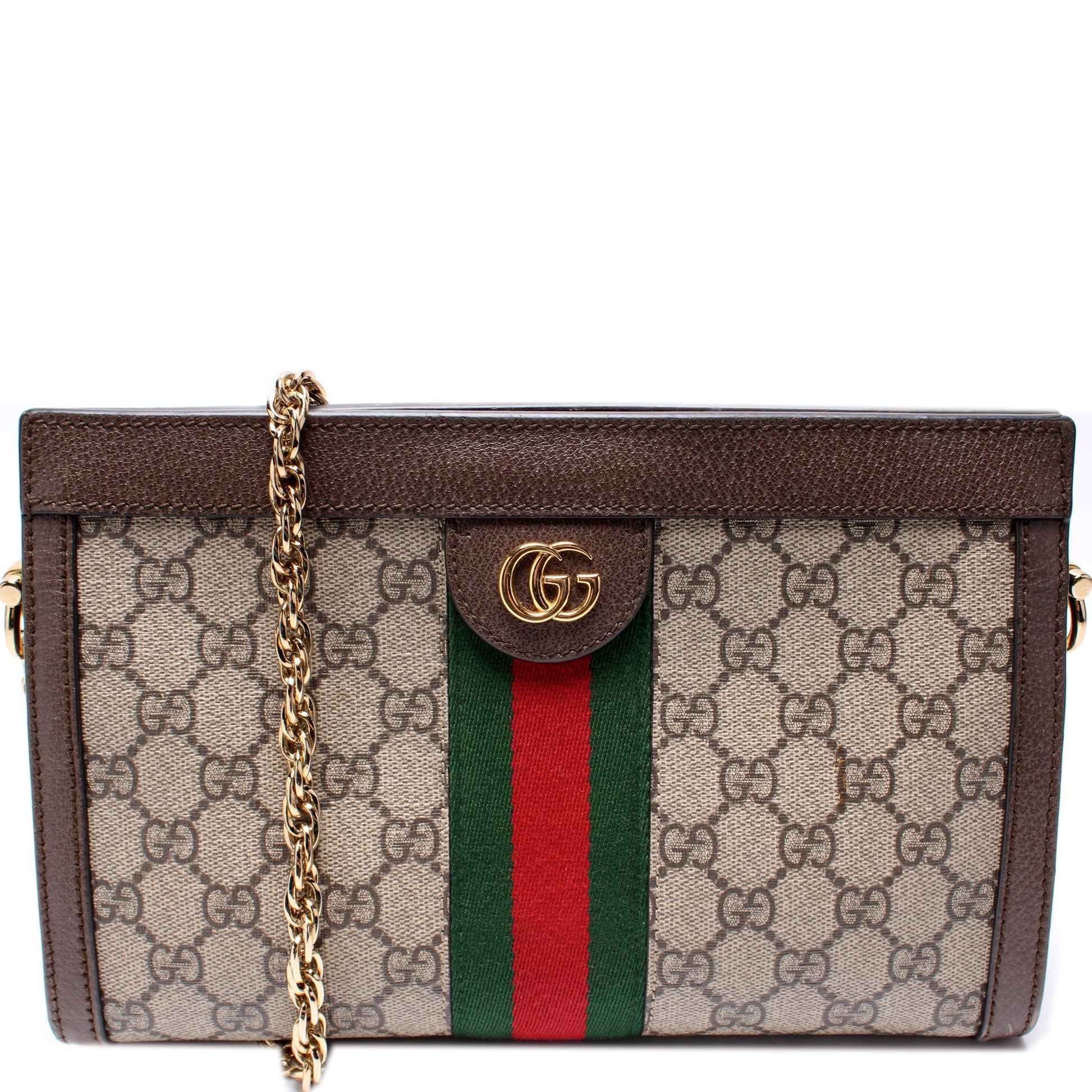 Gucci GG Supreme Ophidia Small Chain Travel Bag Chain 9