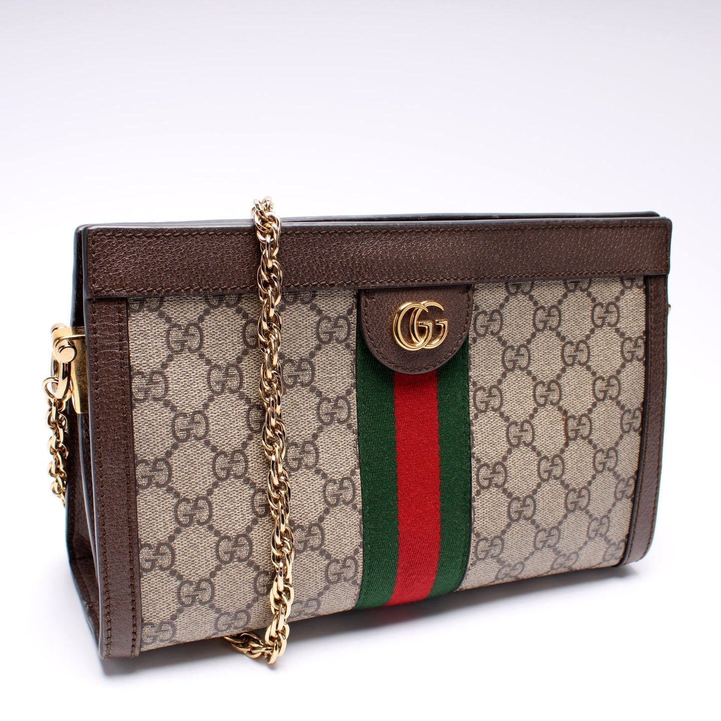 Gucci GG Supreme Ophidia Small Chain Travel Bag Chain 9