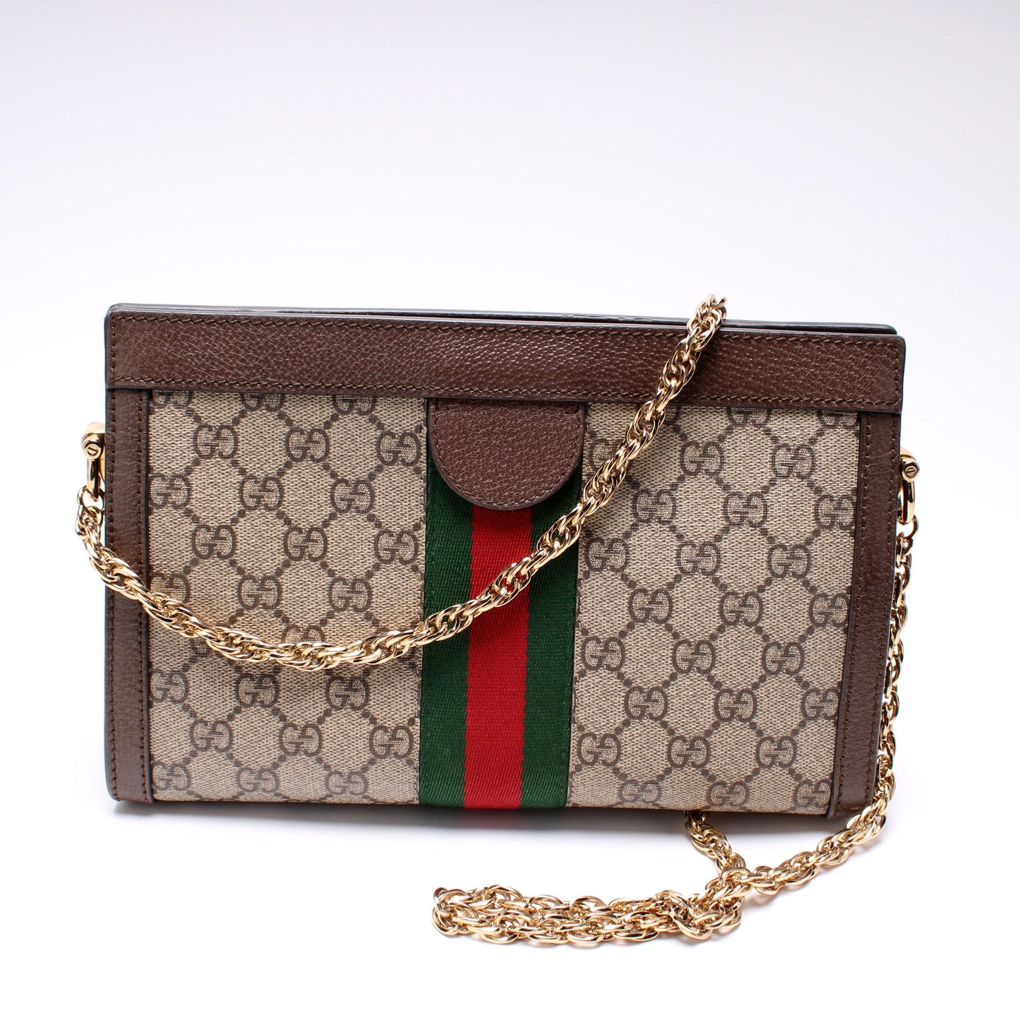 Gucci GG Supreme Ophidia Small Chain Travel Bag Chain 9