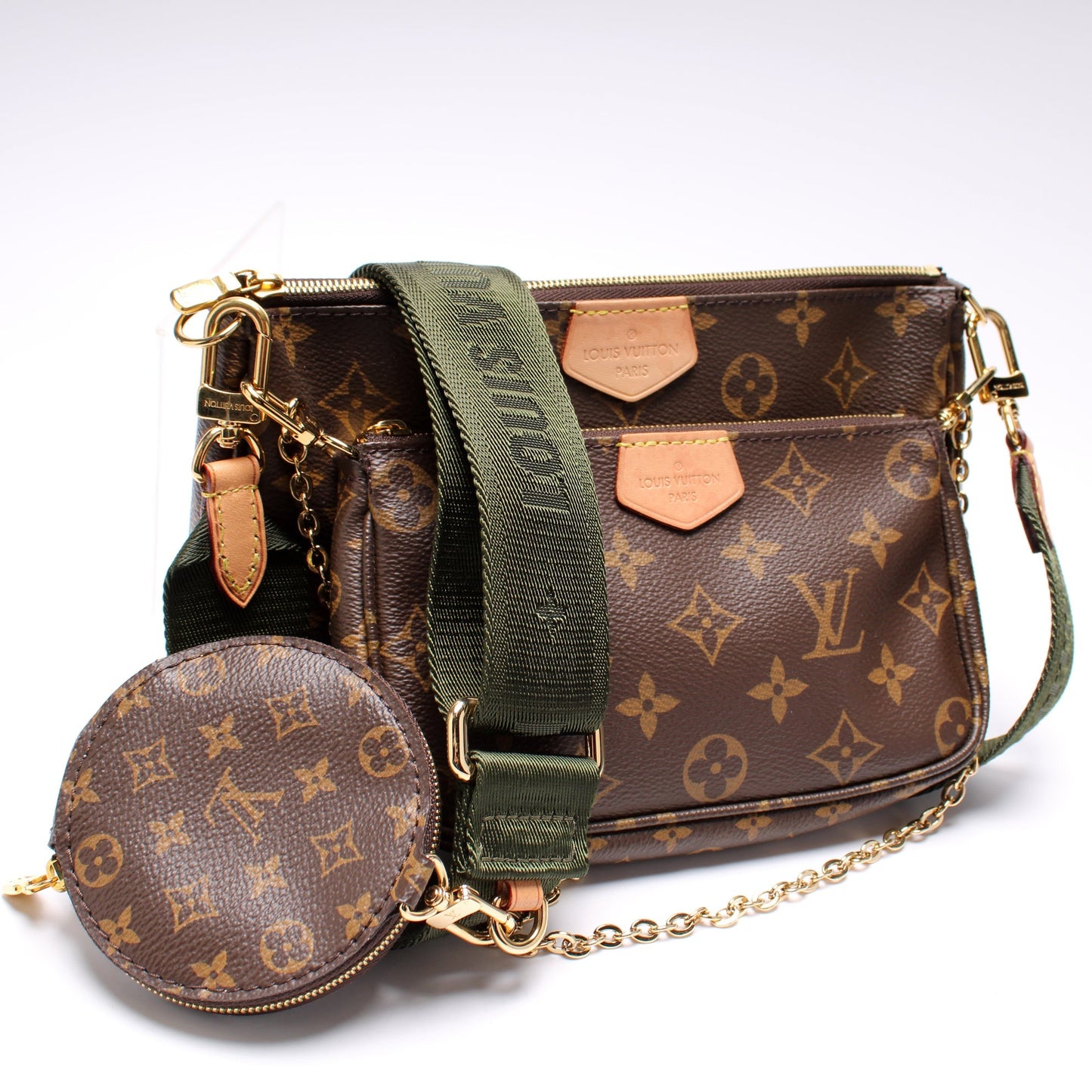 Louis Vuitton Multi Pochette Monogram Clutch Bag Monogram 20