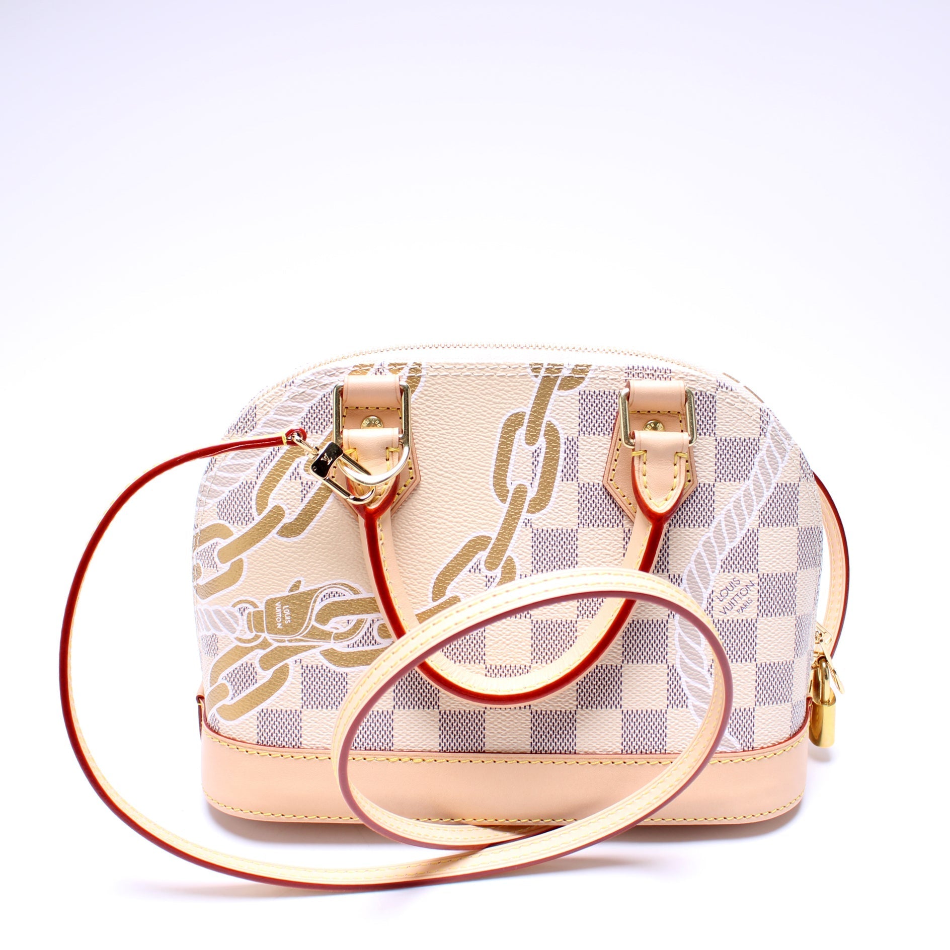 Louis Vuitton Alma BB Nautical Azur Handbag