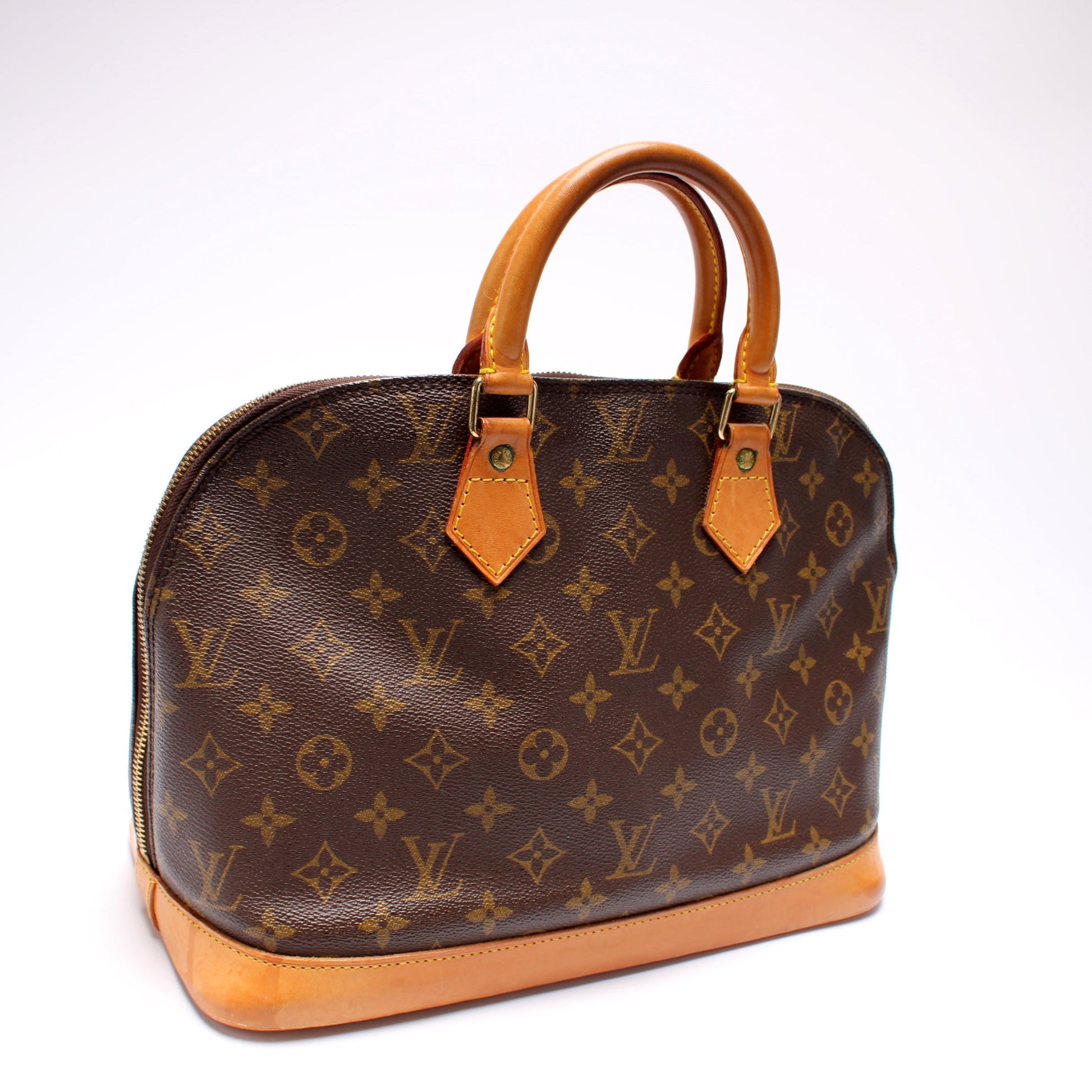 Louis Vuitton Alma PM Older Monogram Handbag Older 9