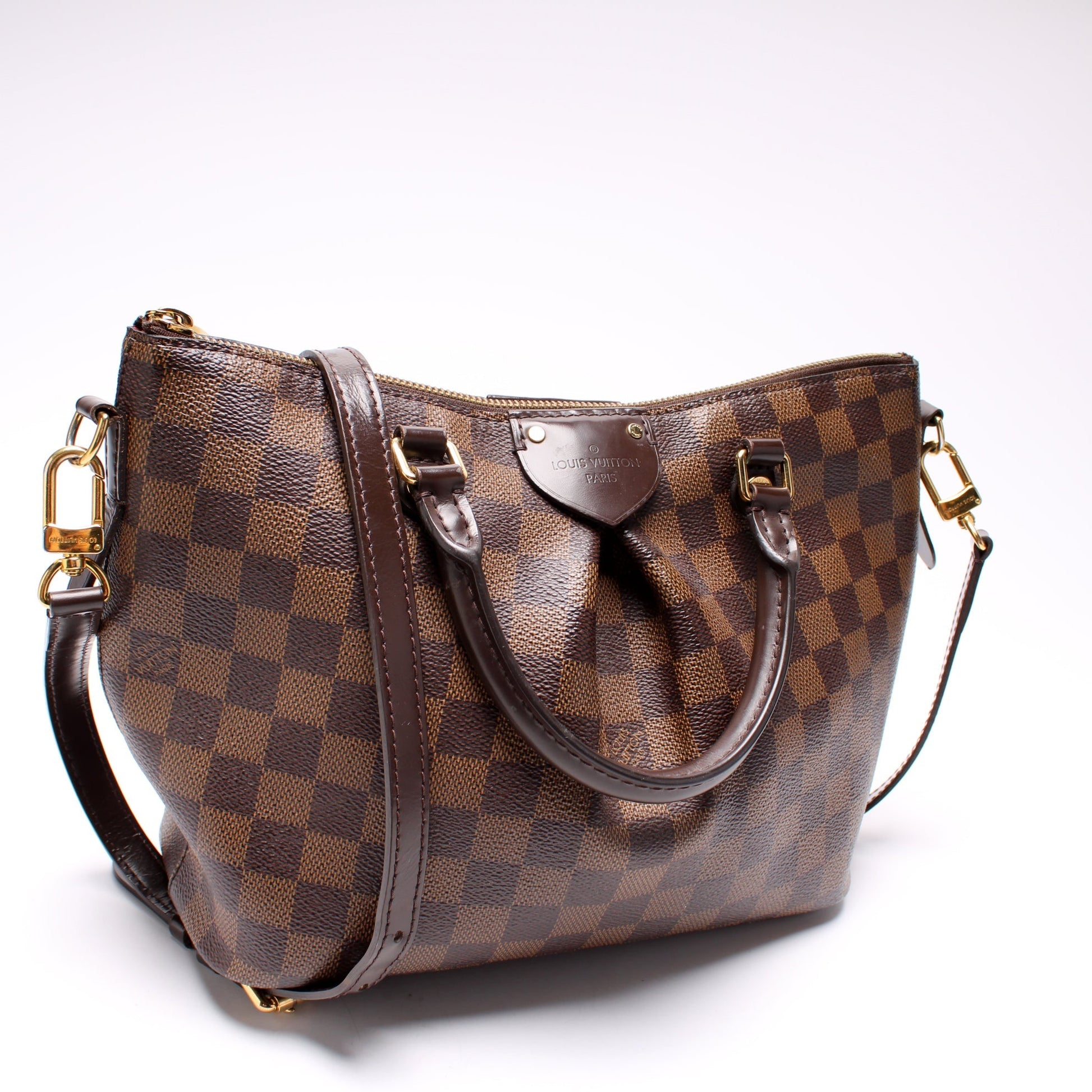 Louis Vuitton Siena Ebene PM Damier Handbag Ebene 8