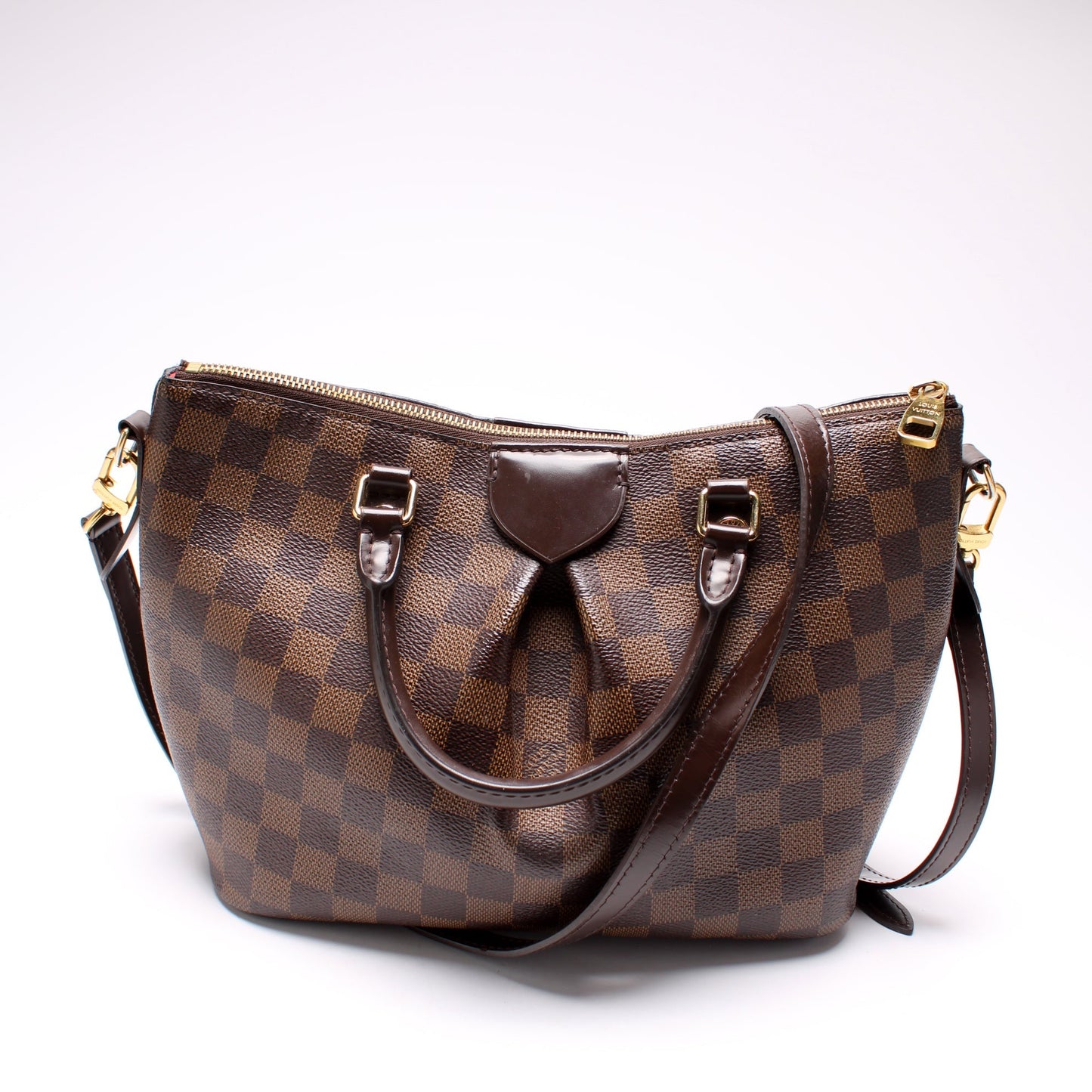 Louis Vuitton Siena Ebene PM Damier Handbag Ebene 8