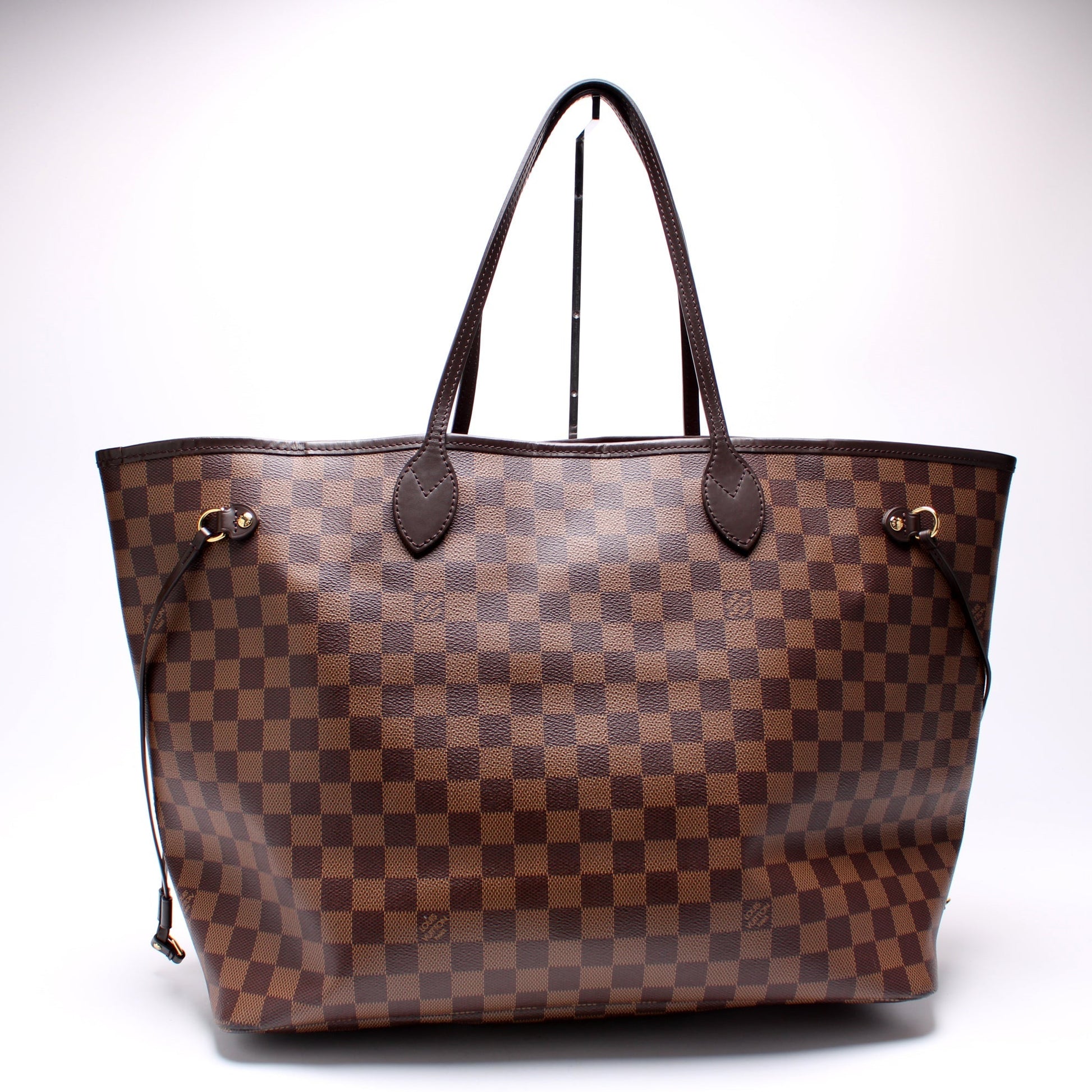 Louis Vuitton Neverfull GM W GM Ebene Damier Wallet Case