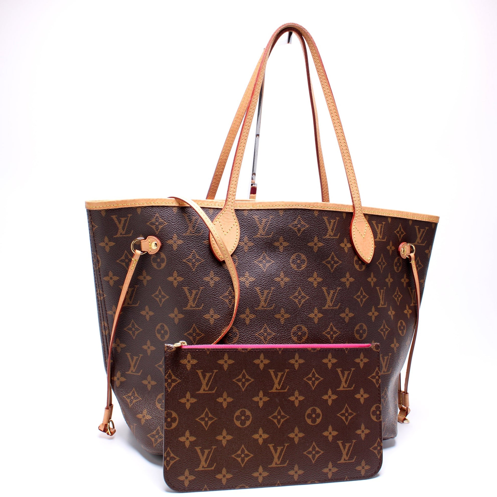 Louis Vuitton Neverfull MM W Monogram Wallet Case Monogram 20