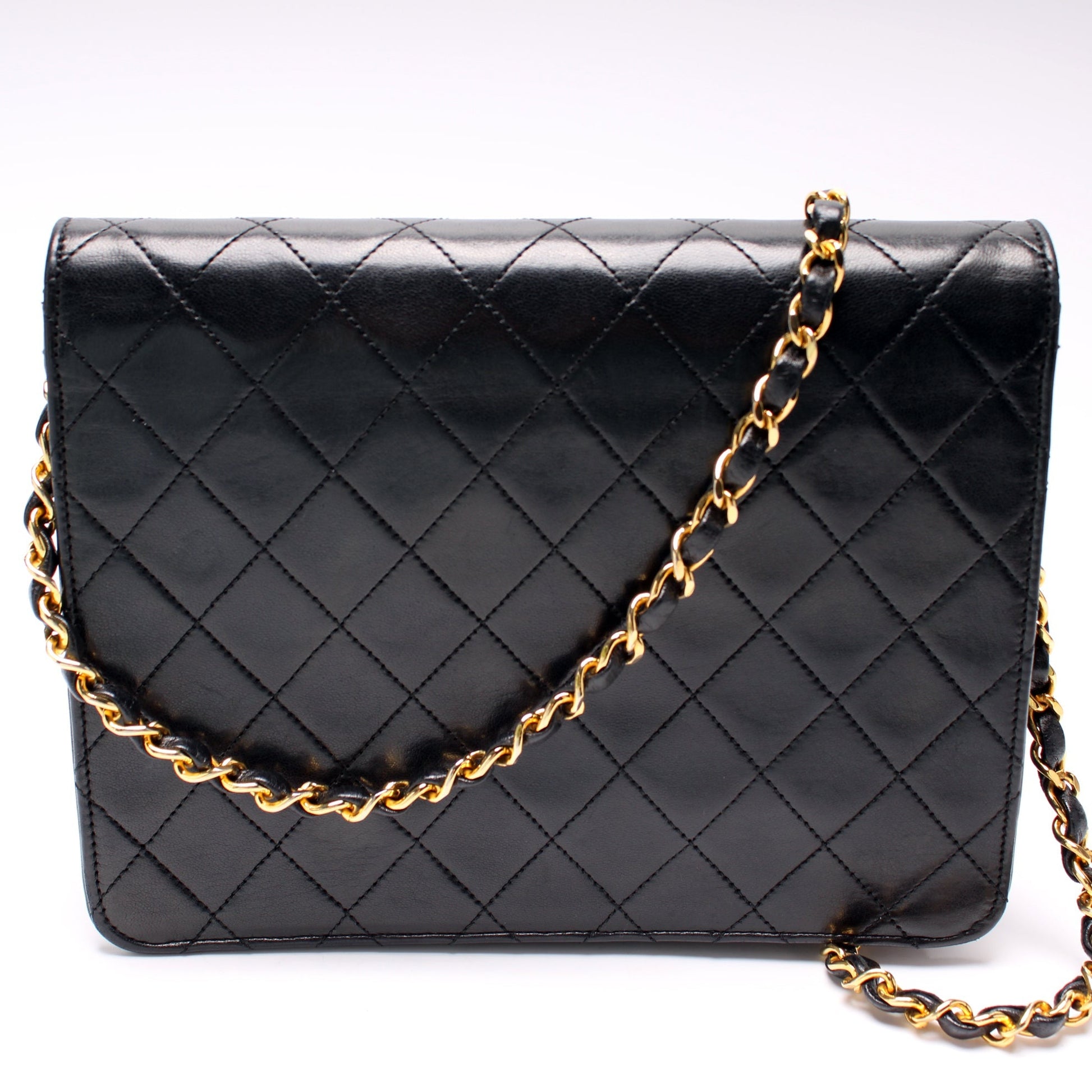 Chanel CC Snap Single Flap Lock Shoulder Bag