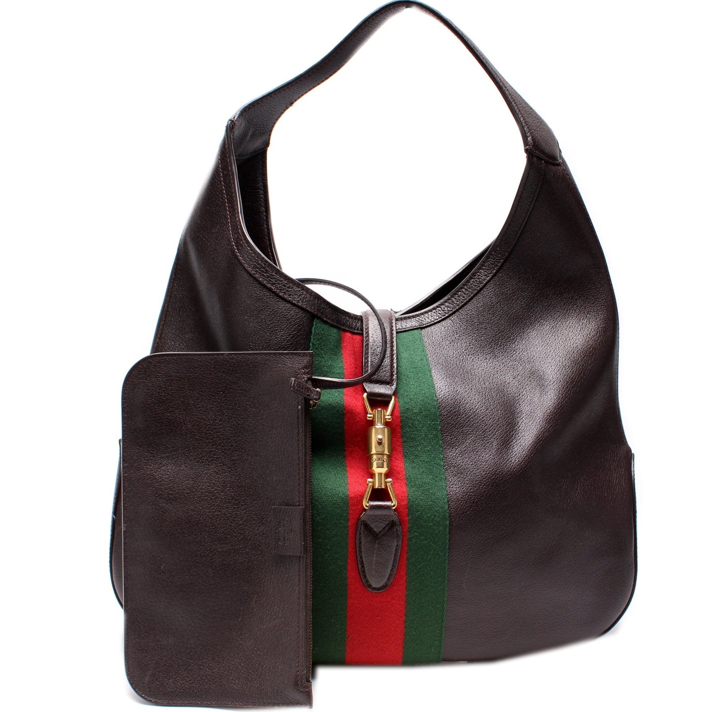 Gucci Soft Grain Jackie Medium Shoulder Bag