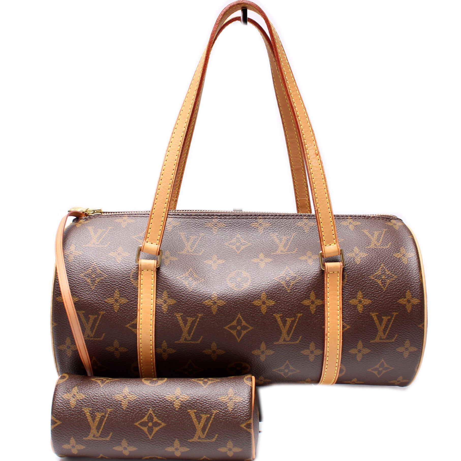 Louis Vuitton Papillon 30 11.5 W Monogram Handbag