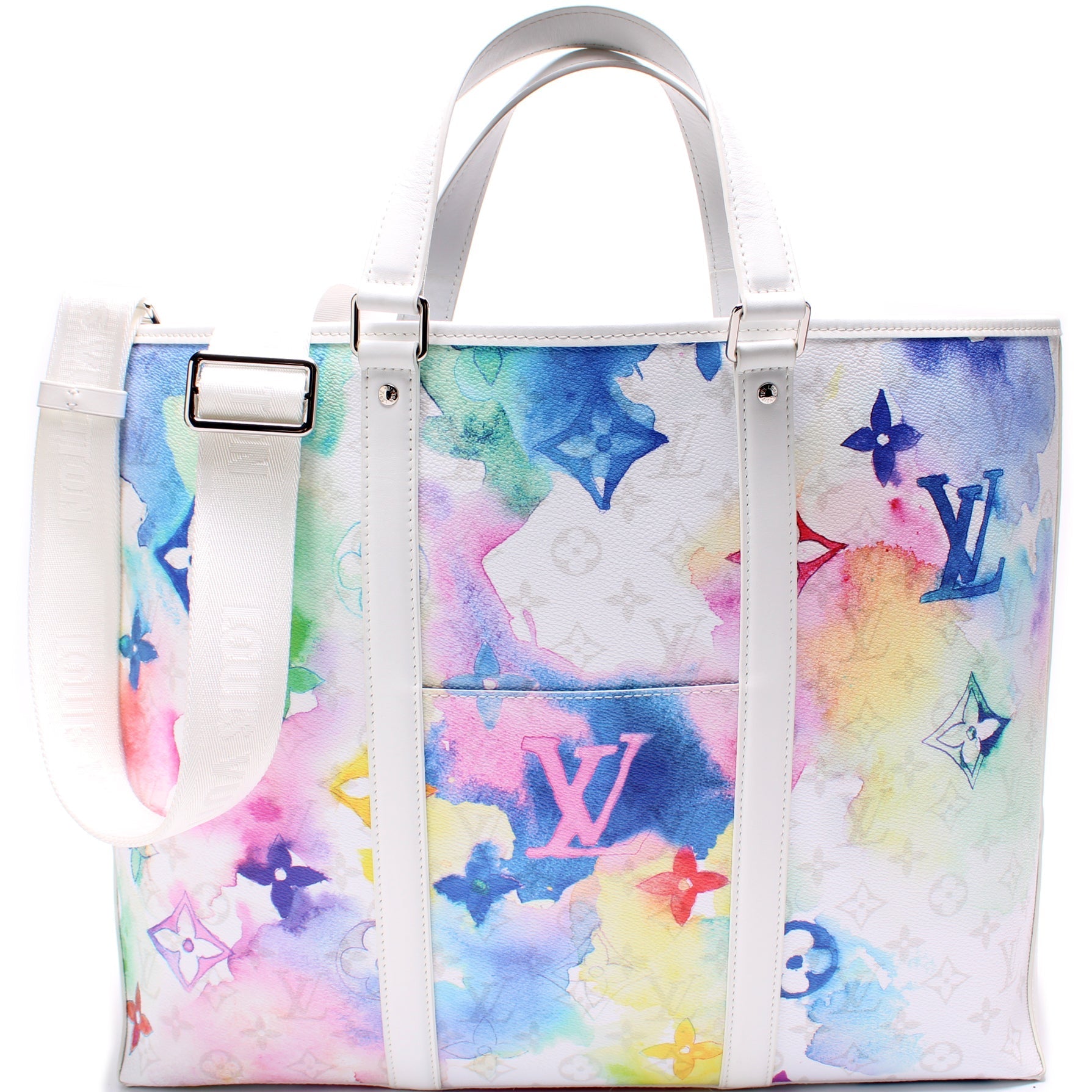 Louis Vuitton New GM Monogram Watercolor Tote Bag