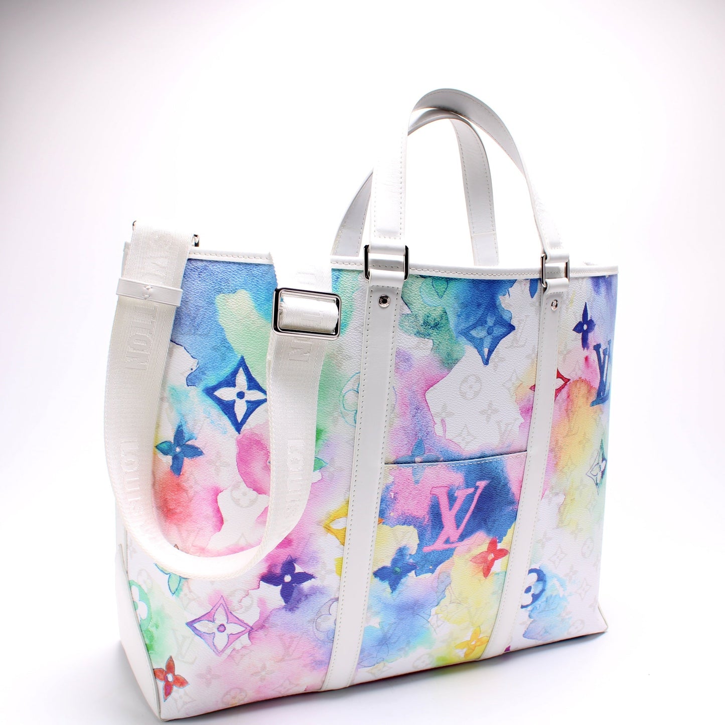 Louis Vuitton New GM Monogram Watercolor Tote Bag