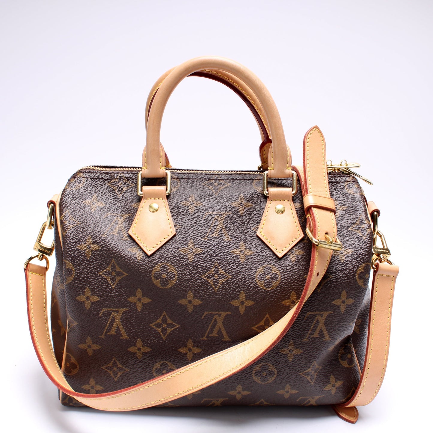 Louis Vuitton Speedy 25 Bandouliere Monogram Handbag Monogram 5