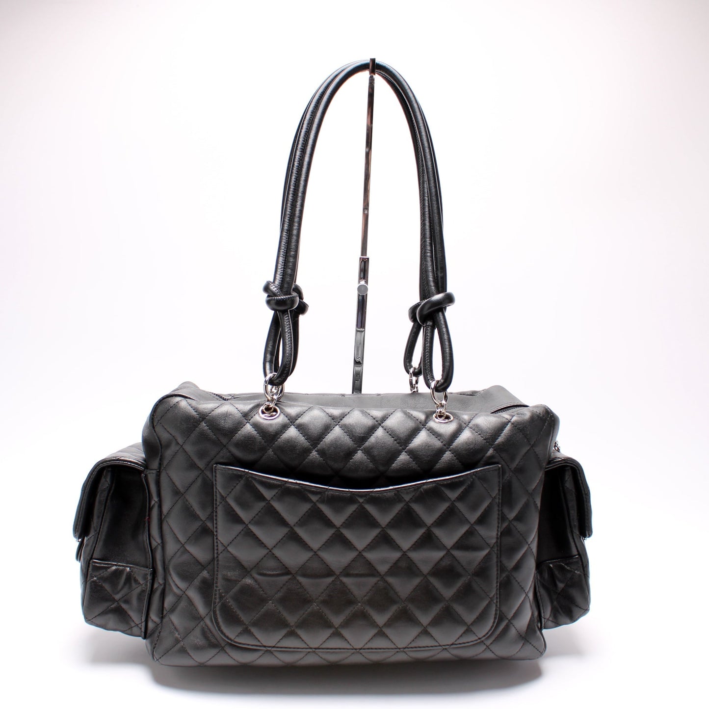 Chanel Cambon Multipocket Reporter Handbag Multipocket Reporter