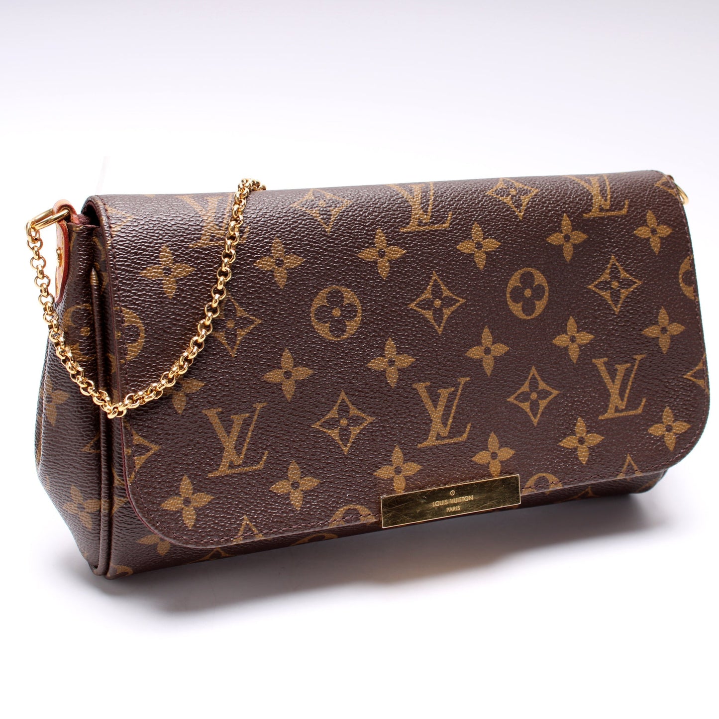 Louis Vuitton Favorite MM Monogram Handbag Monogram 9